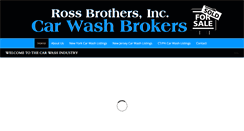 Desktop Screenshot of mycarwashbroker.com